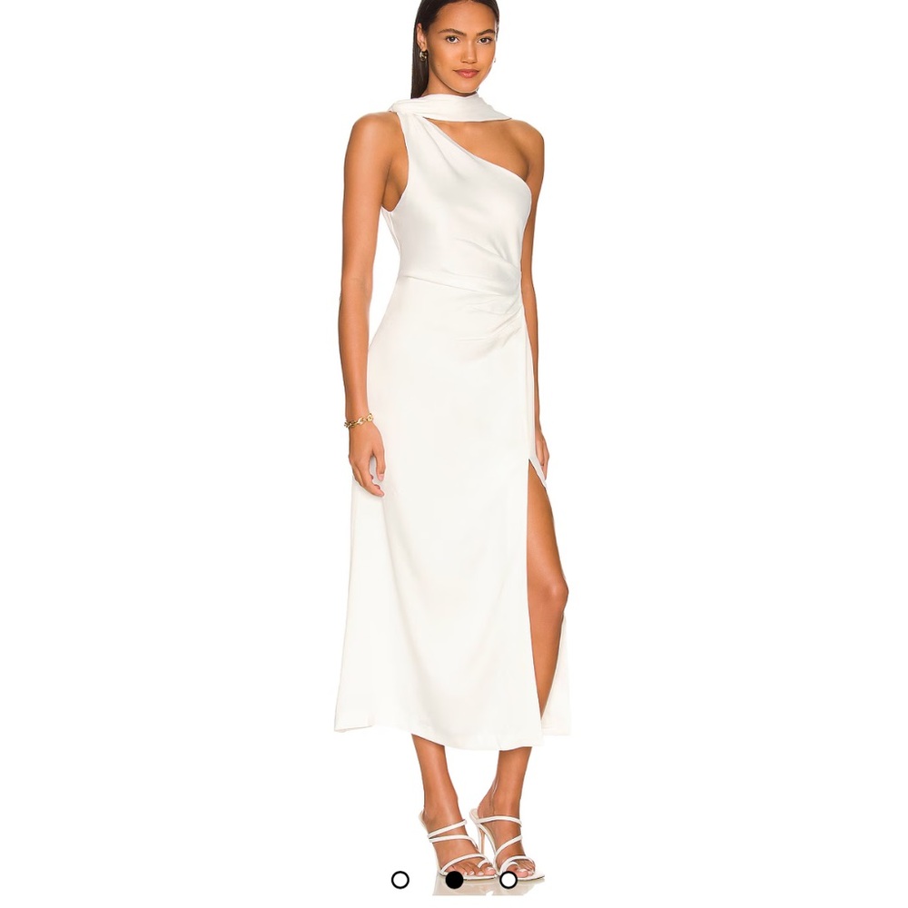 Misha Estra Dress in Ivory Medium